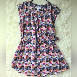 Motherhood Maternity Split Neck Tunic size M